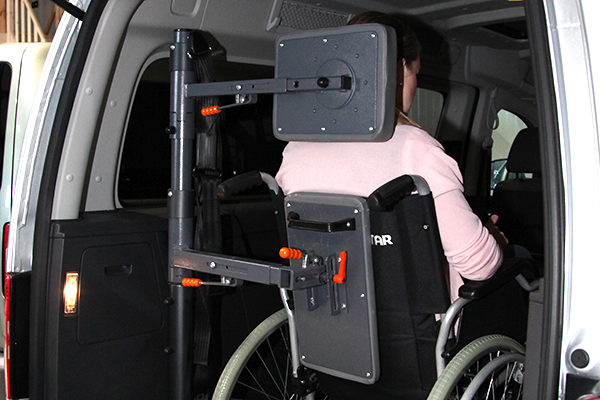 Sicherheit Rollstuhl